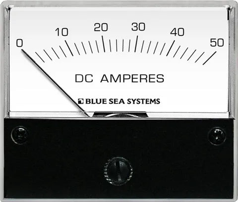 Ammeter DC 0–50A + Shunt BS-8022B
