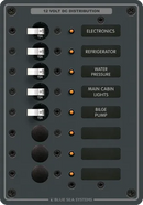 Panel DC - 8 Position 15A BS-8023B