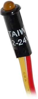 LED Indicator Light AMBER12/24VDC BS-8033B