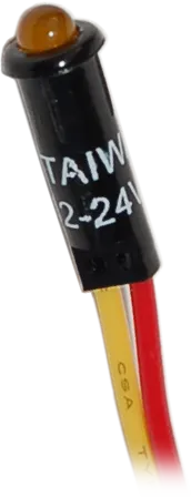 LED Indicator Light AMBER12/24VDC BS-8033B