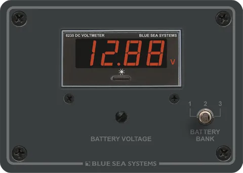Panel Meter Digital 7–60VDC 3 Bank BS-8051B