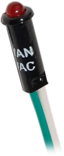 LED Indicator Light RED 120V BS-8066B