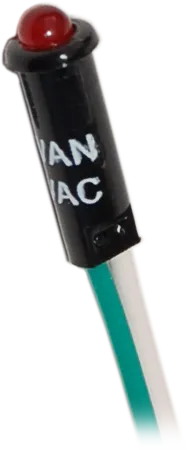 LED Indicator Light RED 120V BS-8066B