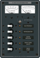 Panel DC - 5 Position 15A V/A Meter BS-8081B