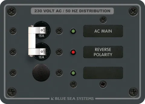 Panel 230VAC Main 16A + 1 Position BS-8129B