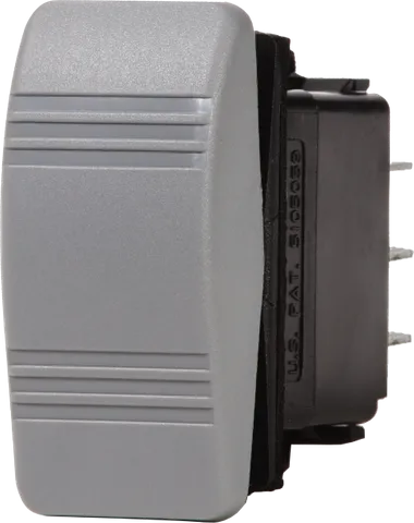 Switch Contura DPDT (ON)-OFF-(ON) Grey BS-8222B