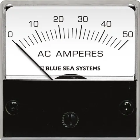 Ammeter Micro AC 0–50A + Coil BS-8246B