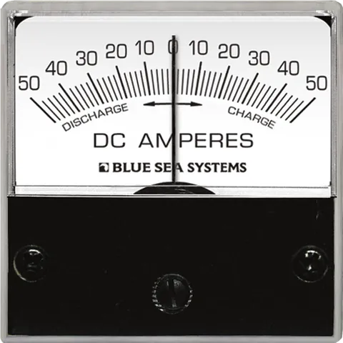 Ammeter Micro DC 50–0–50A w/Shunt BS-8254B