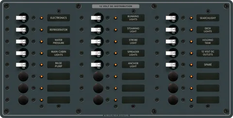 Panel DC - 24 Position 15A BS-8264B