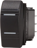 Switch Contura SPDT ON-OFF-ON Black BS-8283B