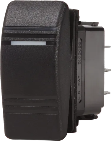 Switch Contura SPDT (ON)-OFF-ON Black BS-8284B