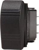 Switch Contura DPST OFF-(ON) Black BS-8288B
