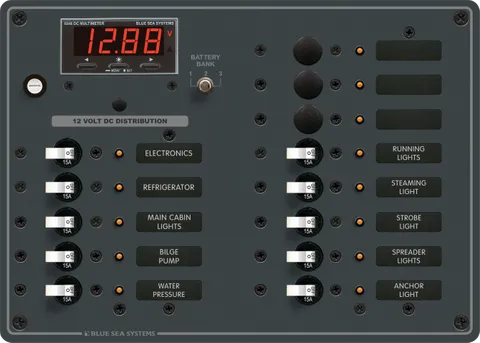 Panel DC -13 Position 15A M/Func Meter BS-8403B