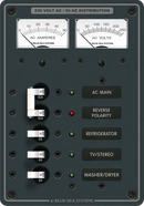 Panel 230VAC 16A Main + 3 Position 8A BS-8509B