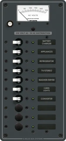 Panel 230VAC 10 Position 8A BS-8578B
