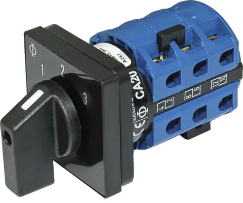 Switch Rotary 120VAC 30A OFF+ 3 position BS-9010B