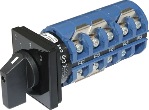 Switch Rotary 240VAC 65A OFF+ 3 position BS-9077B