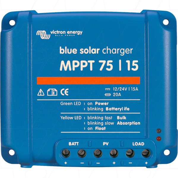 Victron BlueSolar MPPT75/15A Charge Controller 75/15 - 12/24V SCC010015050R