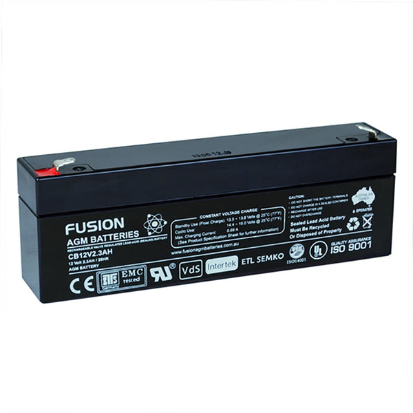 Fusion 12V 2.3Ah General Purpose AGM Battery