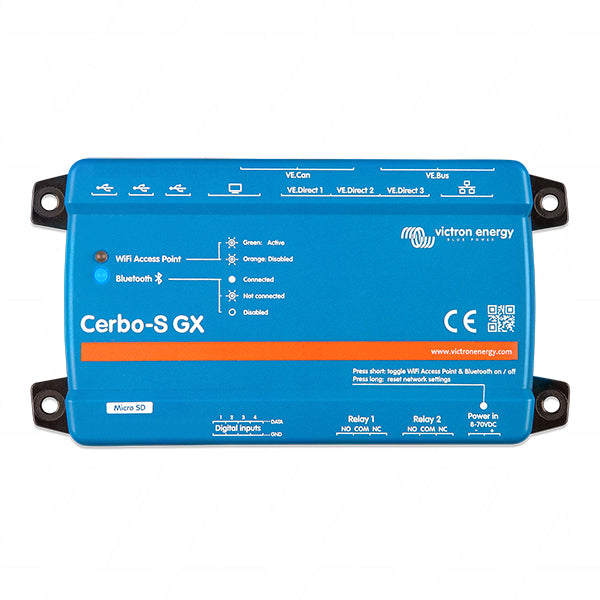 Victron System Communication Centre for Battery Monitoring & Control - Lower Spec Model  CERBO-S GX