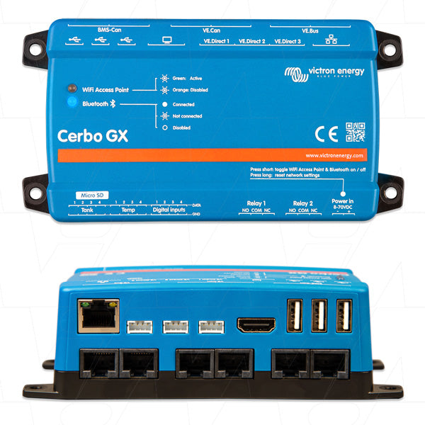 CERBO GX - System Communication Centre for Battery Monitoring & Control Product Image