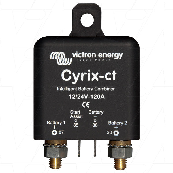 CYRIX-CT 12/24V-120AKIT - 12/24V-120A Intelligent Battery Channel Combiner CYR010120110R Kitted with Cables, Lugs & Ties Product Image