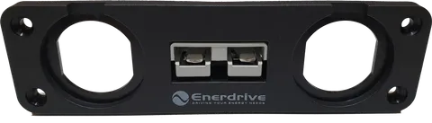 Enerdrive Panel Mount 50A Anderson Plug Holder and 2 Socket Holes EA-APH-03