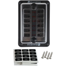 Enerdrive Fuse Block Panel Mount 1 In 12 Out with LEDs EA-FB-03