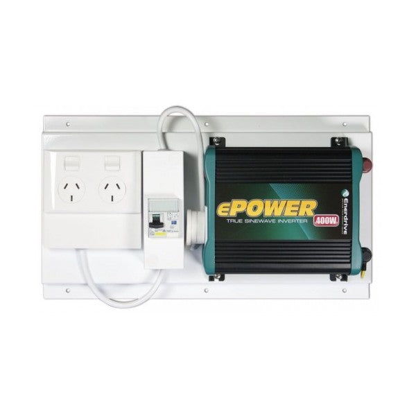 Enerdrive RCD-GPO-EP400W-GEN2 ePOWER 400W Pure Sine Wave Inverter with RCD+GPO