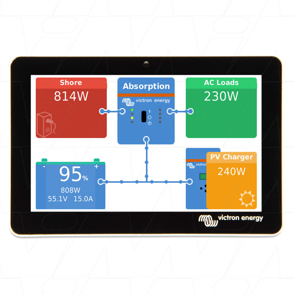 GX TOUCH 50 - 5 Inch Graphical User Interface (GUI) For Cerbo GX BPP900455050 Product Image