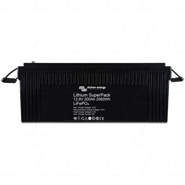 LFP-LSP12.8/200 - 12V 200Ah LiFePO4 SuperPack Rechargeable Battery with Integrated BMS and Safety Switch BAT512120705 Product Image