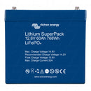LFP-LSP12.8/60 - 12V 60Ah LiFePO4 SuperPack Rechargeable Battery with Integrated BMS and Safety Switch BAT512060705 Product Image