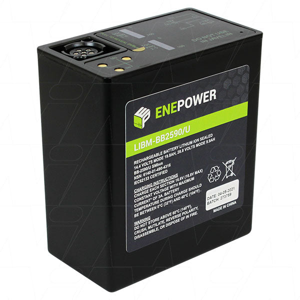 LIBM-BB2590/U - Enepower LIBM-BB2590/U Rechargeable Smart Lithium Battery with SMbus for Military Use Product Image