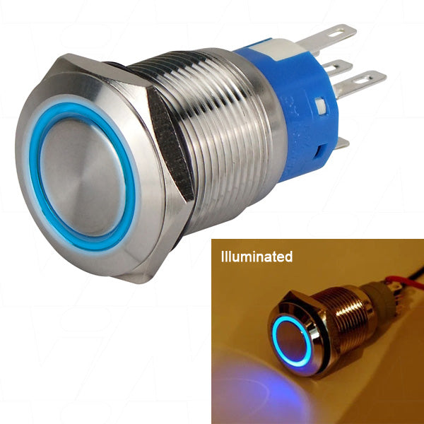 MG5000287 - Momentary LED Push Button Switch for use with the MG Energy Master LV Product Image