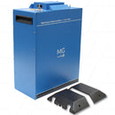 MG 25.2V 300Ah 7560Wh HE Series LiIon NMC Battery + M12 Connector - Metal Enclosure - Series Up to Sixteen (16) Modules MGHE242300-M12
