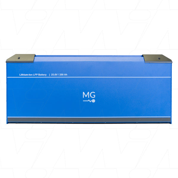 MGLFP240280-RJ45 - 25.6V 280Ah 7168Wh Lithium Iron Phosphate (LiFePO4) Battery Module with RJ45 CANBus Connection & Metal Casing Product Image