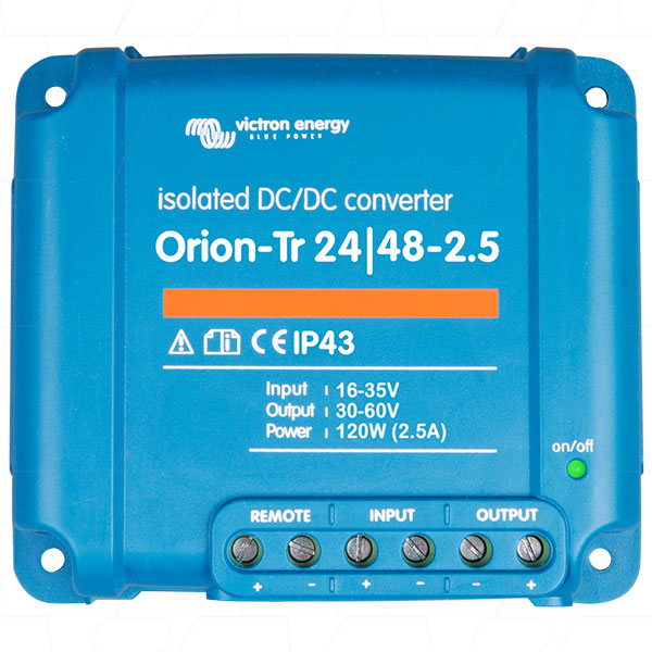 Victron Orion-Tr 24/48V 2.5A DC to DC Converter with Galvanic Isolation ORI244810110