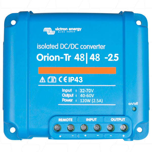 Victron Orion-Tr 48/48V 2.5A DC to DC Converter with Galvanic Isolation ORI484810110