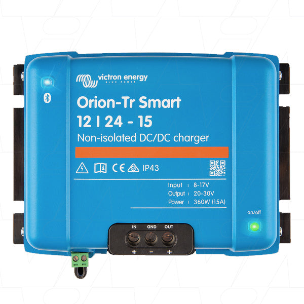 Victron Orion-Tr Smart 12/24-15A (360W) Non-isolated DC-DC charger ORI122436140