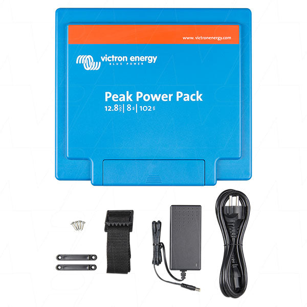 Victron Energy 12.8V 8Ah Lithium Iron Phosphate (LiFePO4) Peak Power Pack (PPP) for High Rate Discharge Output up to 150A Continuous / 200A Pulse (10sec) PPP012008000 PPP-8