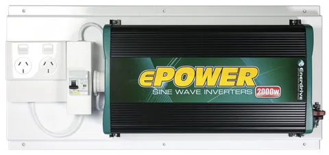 Enerdrive ePOWER 2000w RCD Inverter Kit RCD-GPO-EP2000W