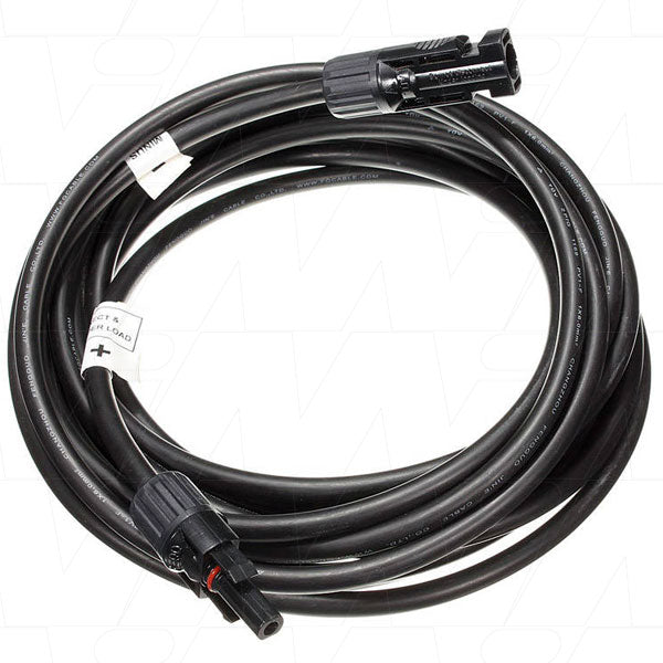 SCA000300000 3M - 4mm2 Solar Cable 3M Length with pre-assembled Male & Female MC4 (PV-ST01) connectors SCA000300000 Product Image