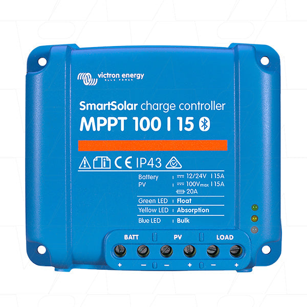 Victron SmartSolar MPPT 100/15 - 12/24V Charge Controller SCC110015060R