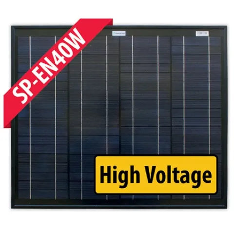 Enerdrive Solar Panel - 40w 24v Black Frame SP-EN40-24V