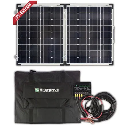 Enerdrive Folding Solar Kit - 160w SPF-EN160W