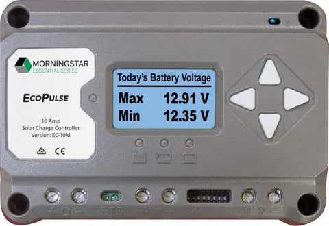 Morningstar EcoPulse 10amp w/ Meter SR-EC10M