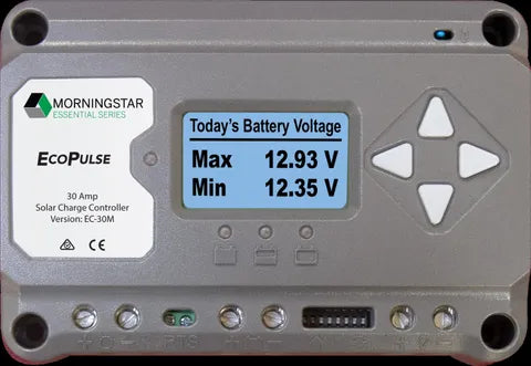 Morningstar EcoPulse 30amp w/ Meter SR-EC30M