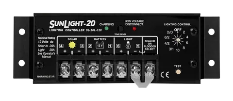 Morningstar SunLight 20amp/12v/LVD SR-SL-20L-12V