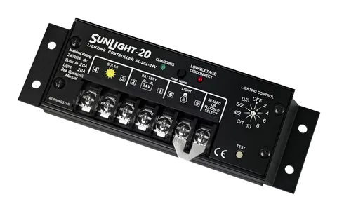 Morningstar SunLight 20amp/24v/LVD SR-SL-20L-24V