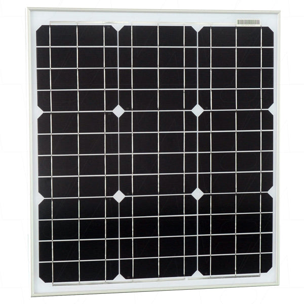 12V 40W Symmetry Monocrystalline Solar Module With 5 Metre Fly Leads And No Connector SY-M40W-5M